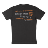 Live By Faith T-Shirt | Graphite