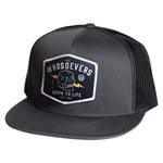 Skull Life Trucker Hat | Charcoal